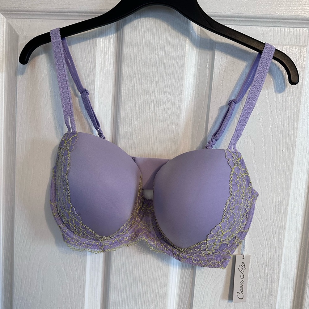 Lavender Lace Bra